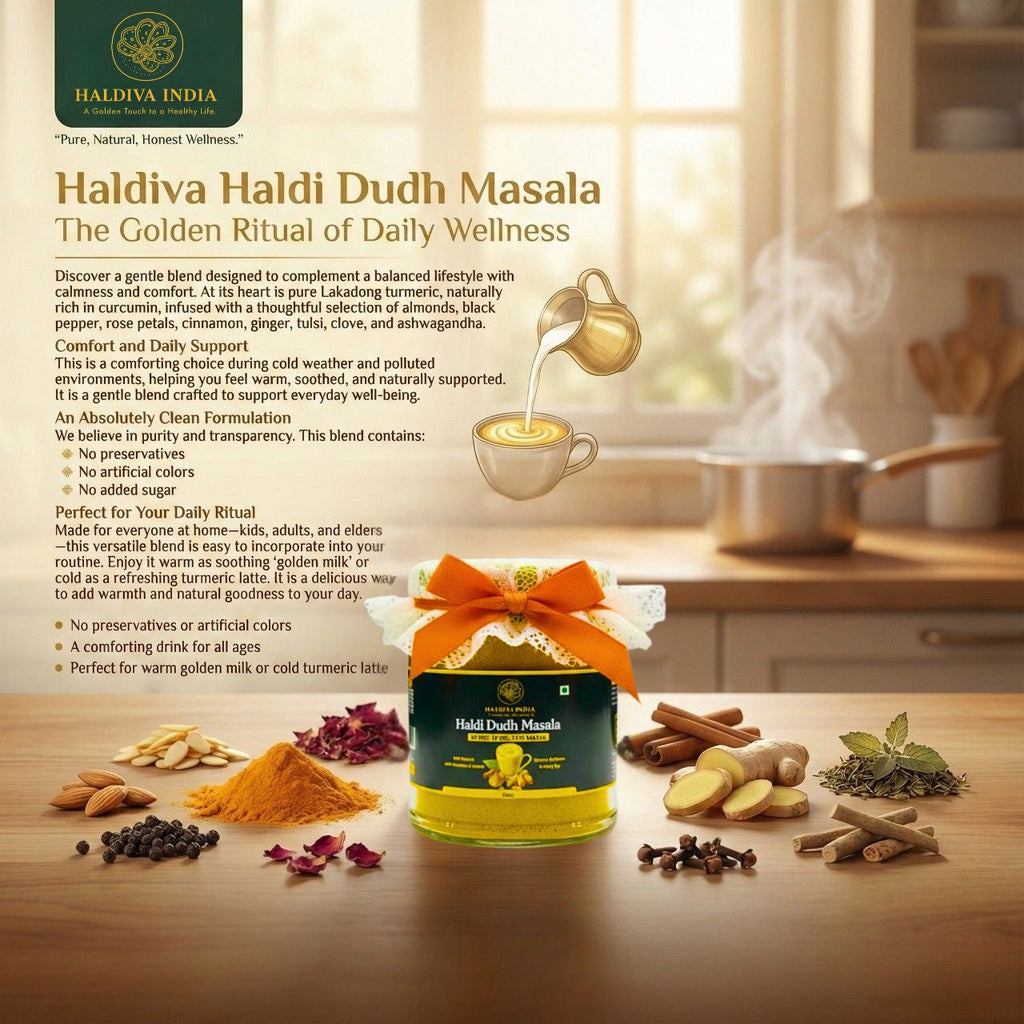 Haldi Doodh Masala | Haldiva India